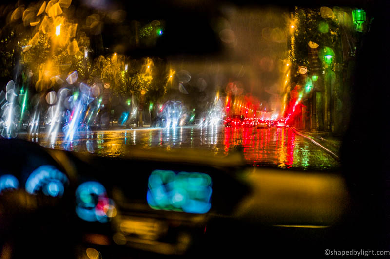 Raindrops Keep Falling on my...Cab!